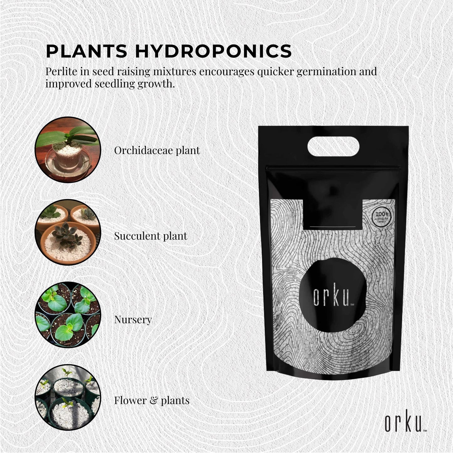 10l coarse soil expanded with medium plants perlite hydroponics