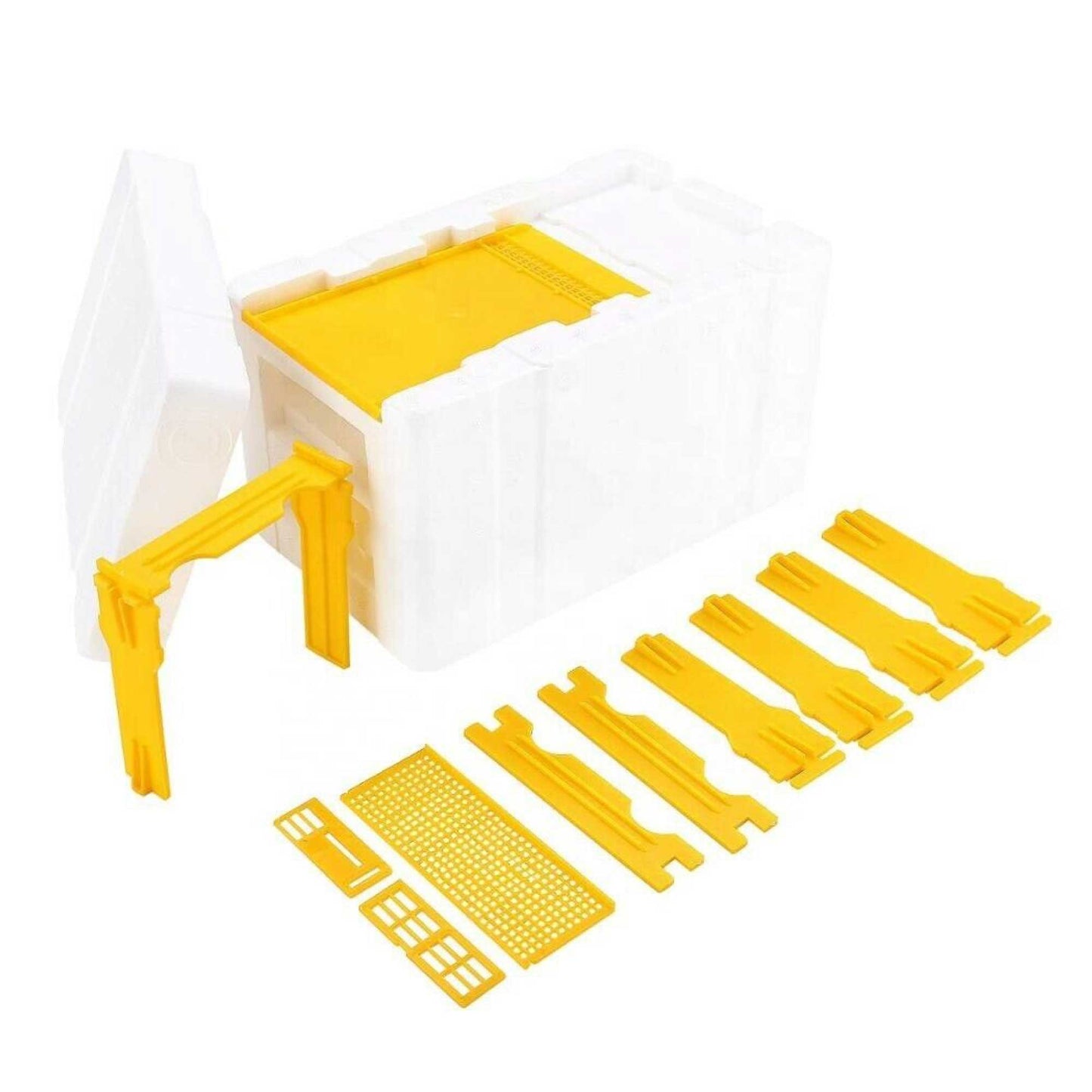 Mini Mating Box Queen Bee Rearing - Plastic Styrene Foam Hive Harvest Copulation