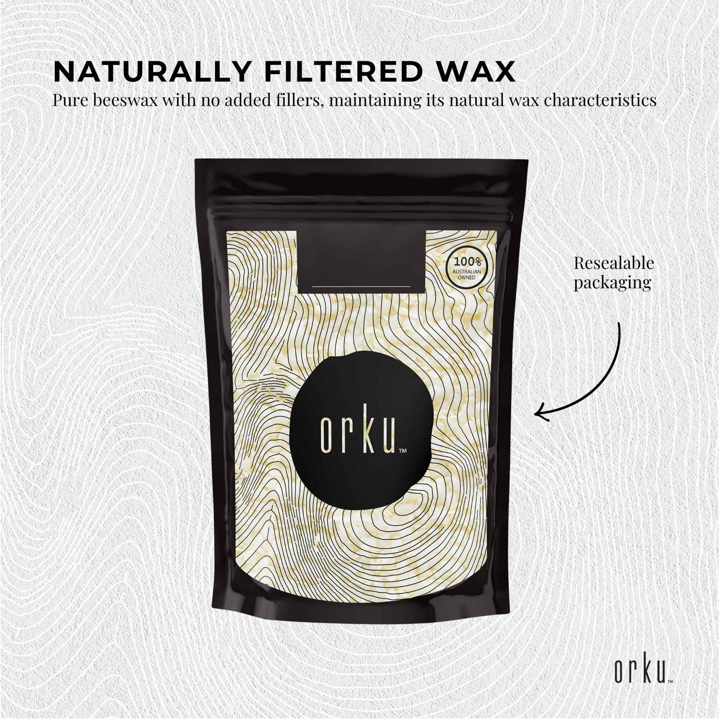 Natural Beeswax Pellets 1kg White Pharmaceutical Cosmetic Grade Candle Bees Wax