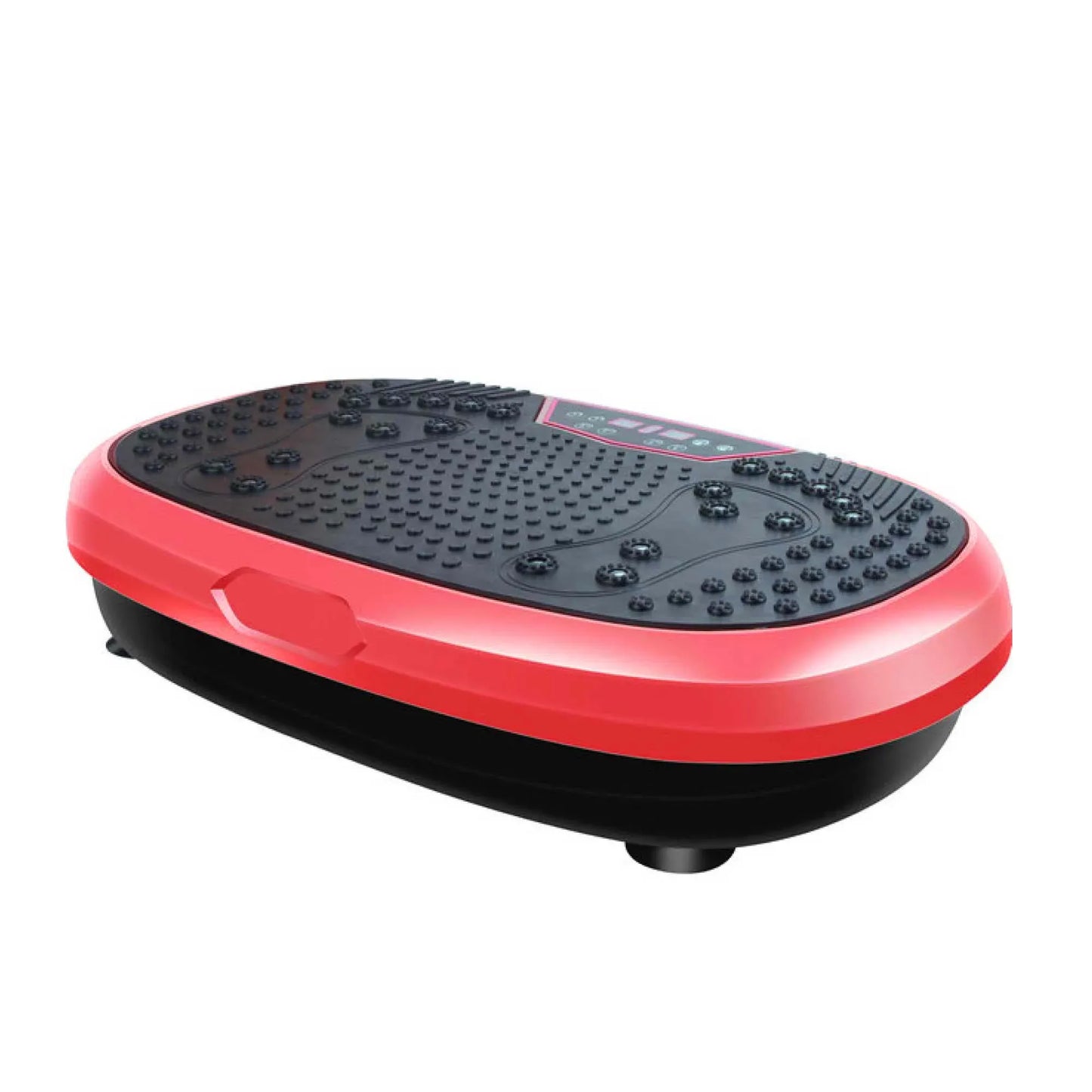 Mini Vibration Platform Red - Magnet Therapy Vibrating Machine Exercise Plate