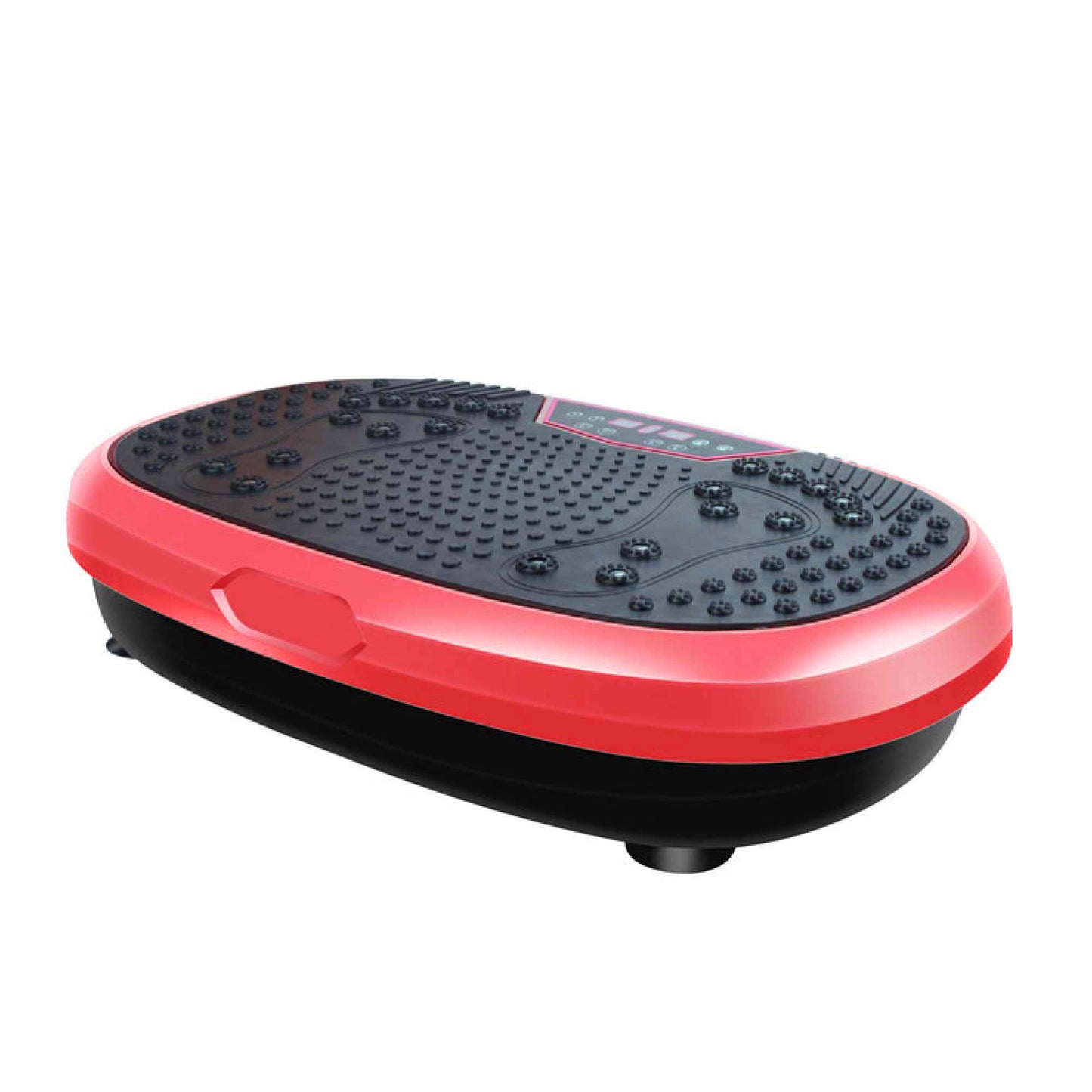 Mini Vibration Platform Red - Magnet Therapy Vibrating Machine Exercise Plate