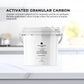 Granular Activated Carbon Tub GAC Coconut Shell Charcoal 2.5Kg - Water Filtering