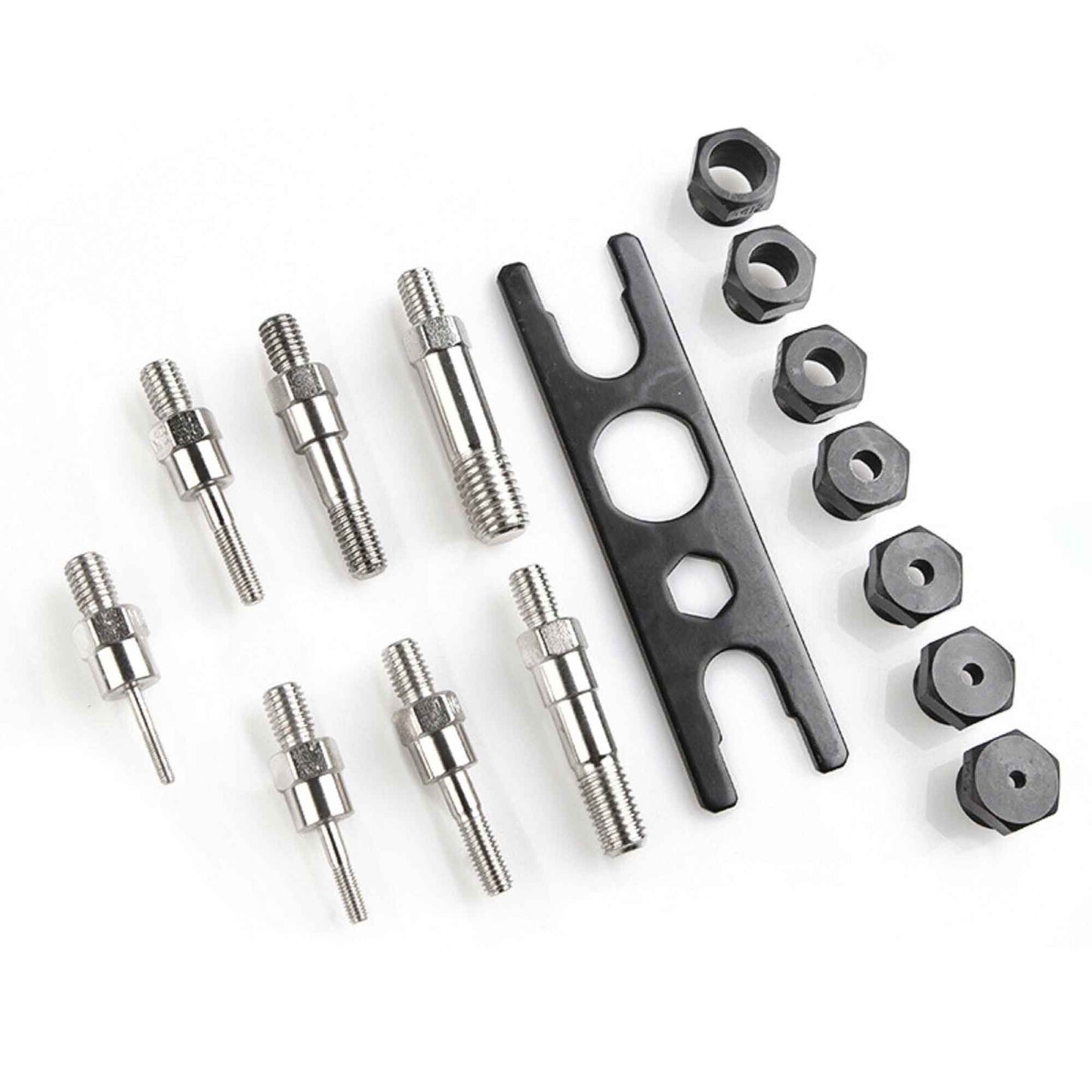 Rivet Nutsert Tool Set 110 Pcs 13" Hand Gun Rivnut M3-M12 Mandrel