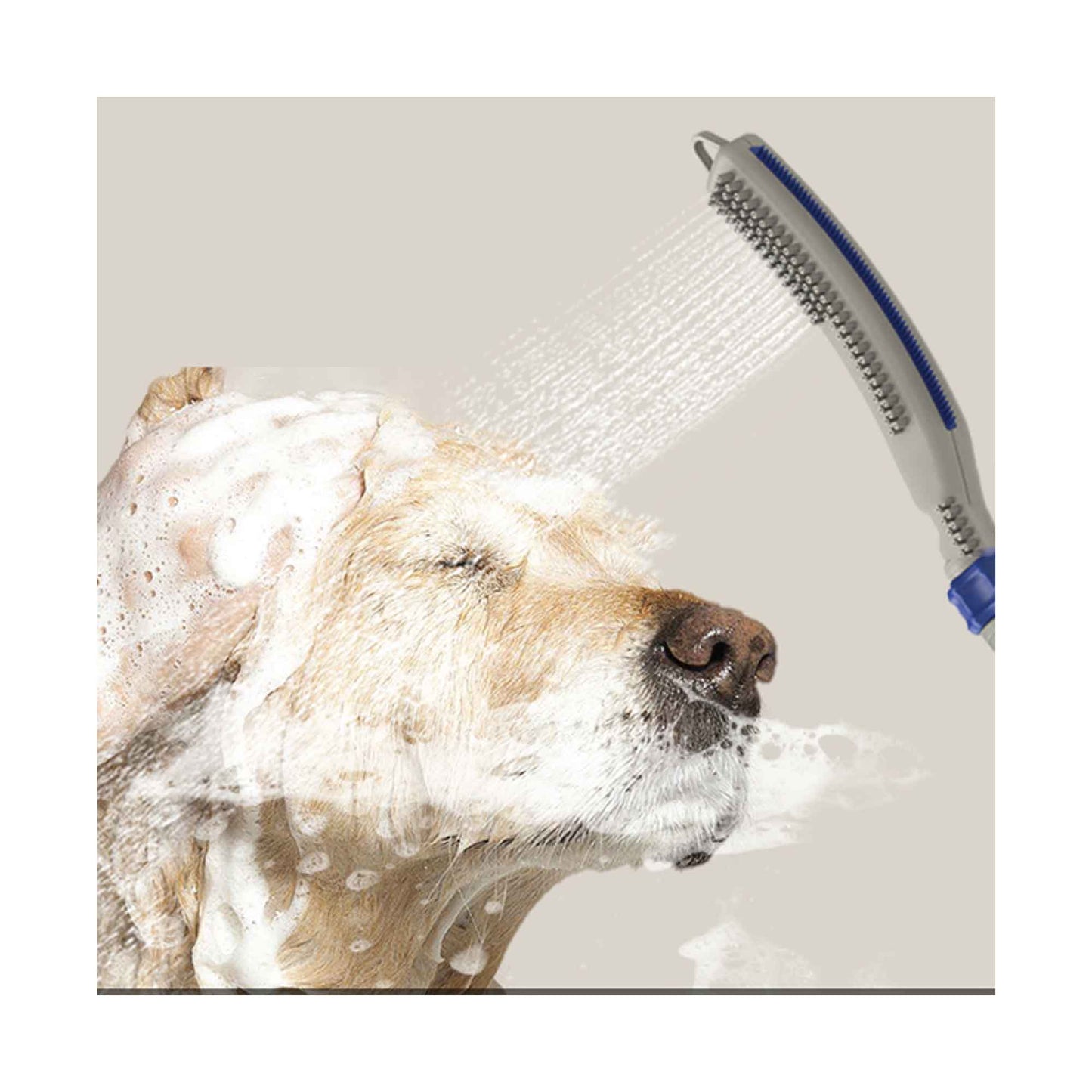 Pet Shower Magic Washer 2-in-1 Attachment Hose Head with Comb for Dog Cat Wash Bath