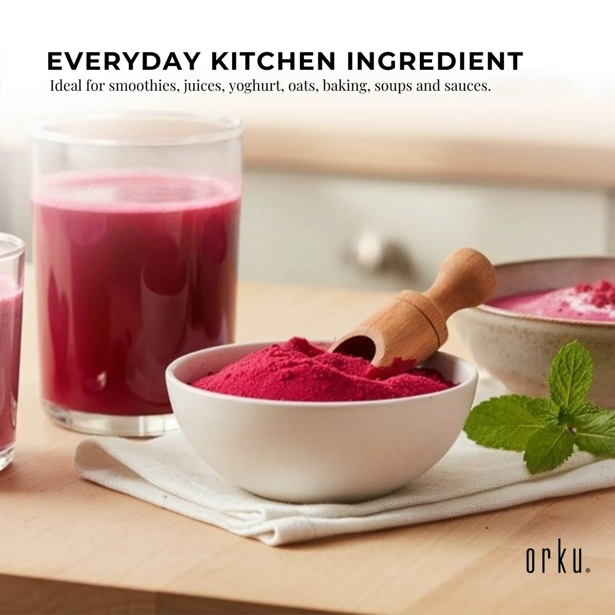 Orku 5Kg Organic Beetroot Powder ACO Certified 100% Pure Beet Root