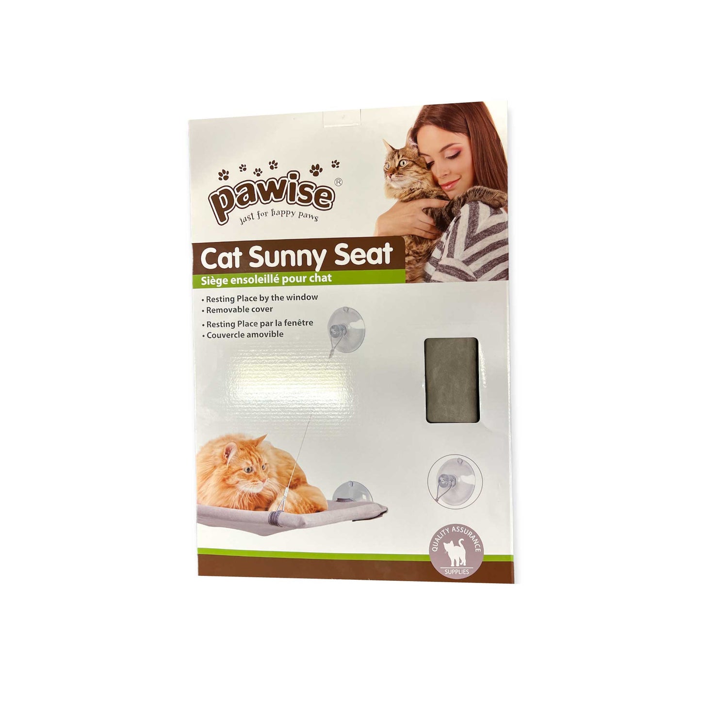 Cat Window Hammock Seat 52x31cm Sunny Seat Bed Kitten Suction Lounger