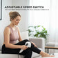 Handheld Vibration Massager Black - 4 Interchangeable Heads Adjustable Speed