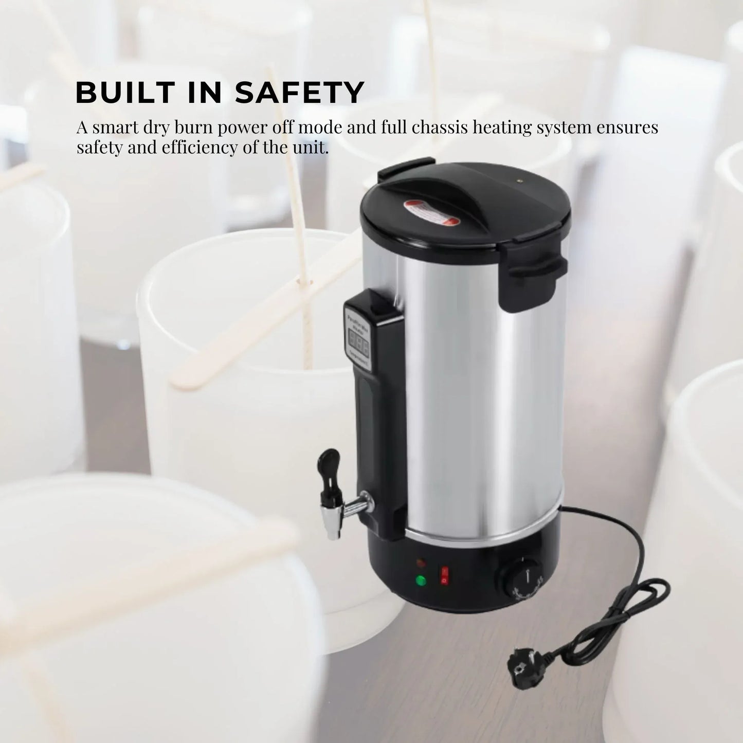 Candle Wax Heater 10L with Core Heating Tap - Warmer Melter Pot