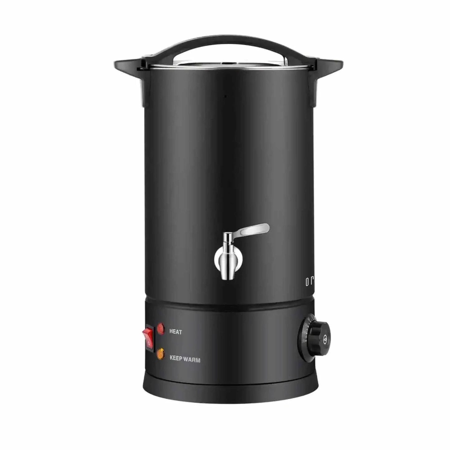 Candle Wax Heater 10L Black with Tap - Soy Wax Melter Candle Making Pot