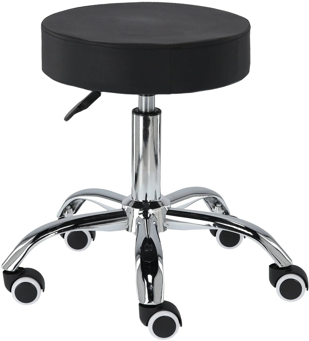 Ellie & Ruby Adjustable Salon Stool - Swivel Rolling Beauty Chair