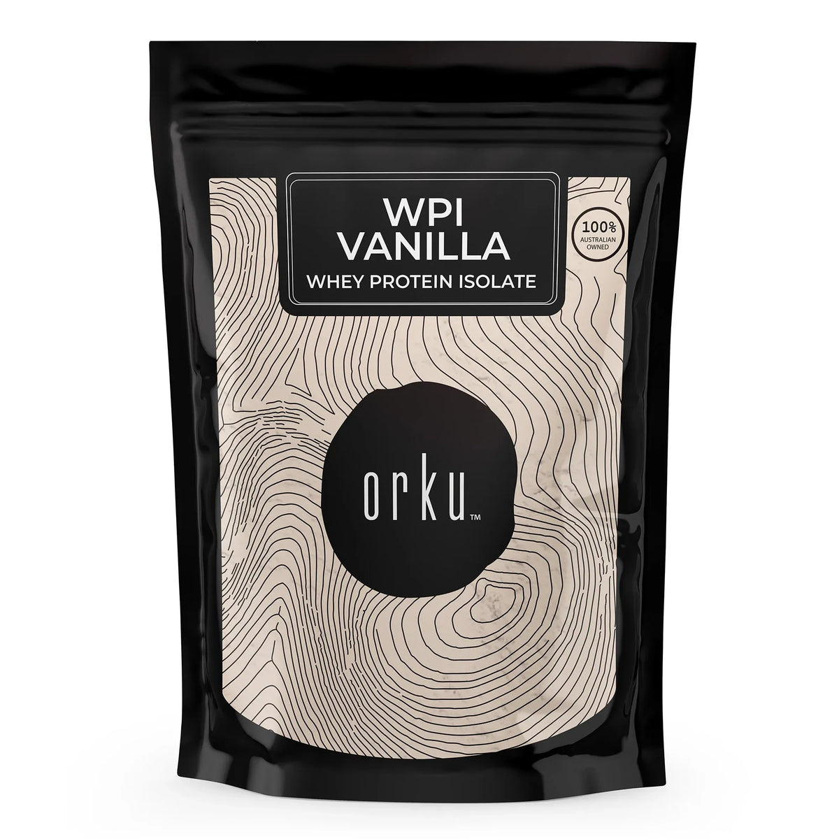 Orku 400g Whey Protein Isolate WPI Vanilla Powder