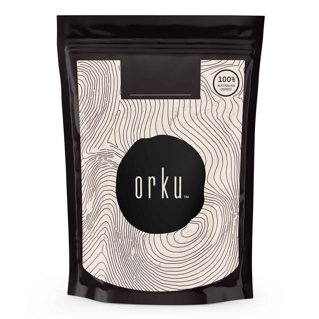 Orku 400g Native Whey Protein Isolate Powder - Unflavoured WPI