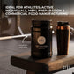 Orku 1Kg Native Whey Protein Isolate Powder - Unflavoured WPI Jar