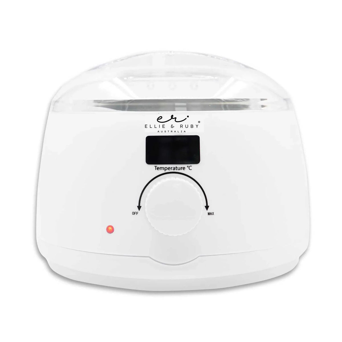 Ellie & Ruby 500ml Automatic Wax Warmer Pot - Electronic Wax Heater White