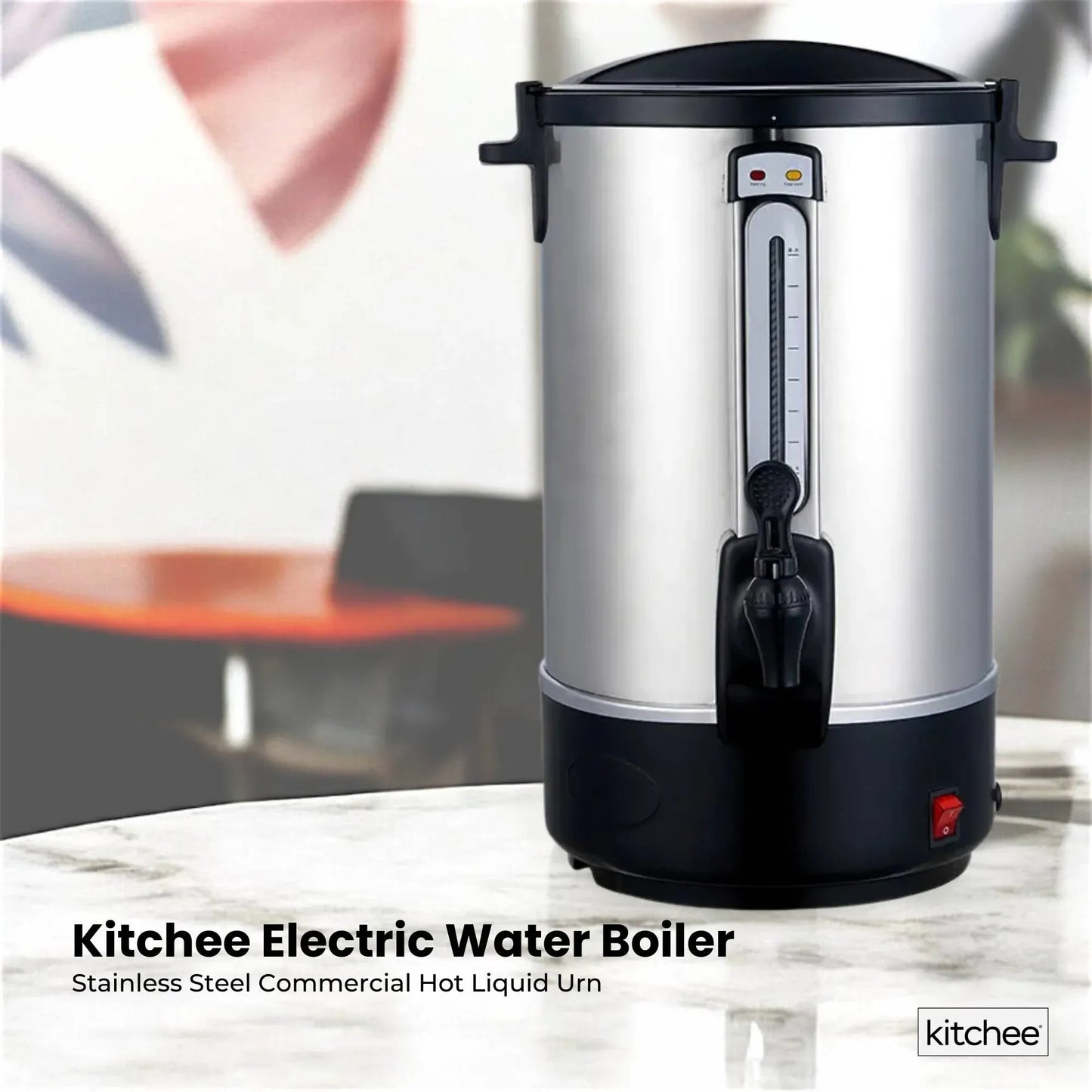 Kitchee 10L Electric Water Boiler with Stainless Steel Commercial Hot Liquid