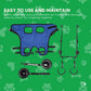 Rooster Farms Little Dog Wheelchair Medium Harness - Adjustable Back Leg Aid