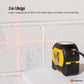 Tooleroo 60m Digital Laser Tape Measure + 5m Steel Tape – 3-in-1 Cross Marking