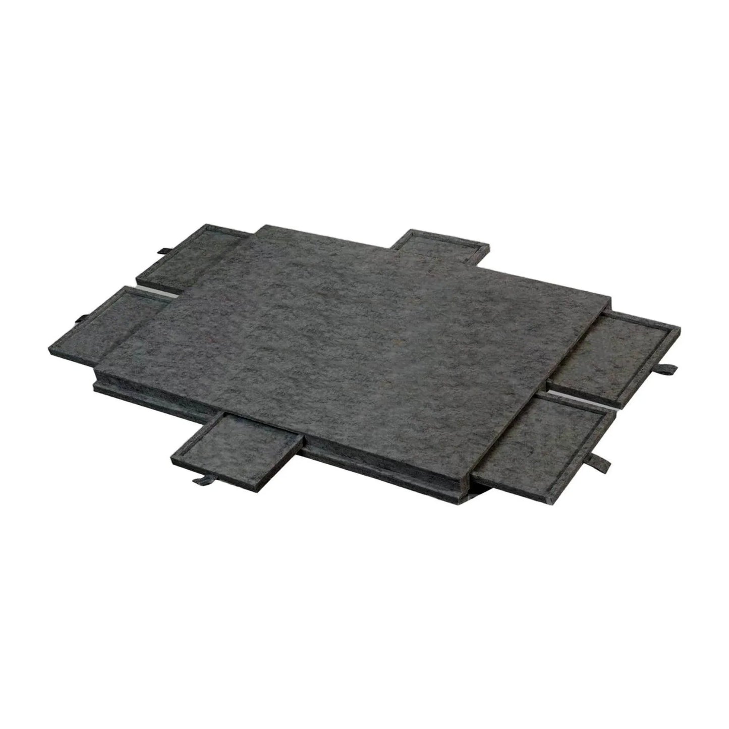 Social Hike Puzzle Felt Board 1000pcs - Folding Portable Stand Cover and Drawers