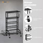 Social Hike Gym Equipment Storage Rack on Wheels - Dumbbells Weights Organiser