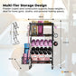 Social Hike Gym Equipment Storage Rack on Wheels - Dumbbells Weights Organiser