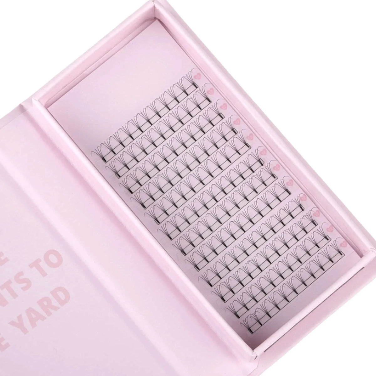 Miosh Eyelash Extensions - 4D Premade Volume Short Stem Eye Lash 0.10 / D CURL