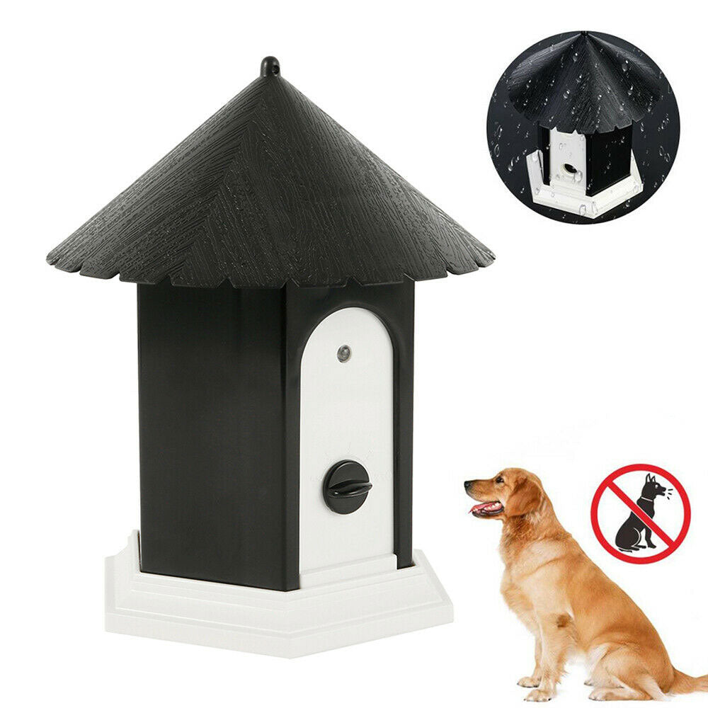 Outdoor Dog Bark Ultrasonic Unit Sound Anti Barking Control Training Aid