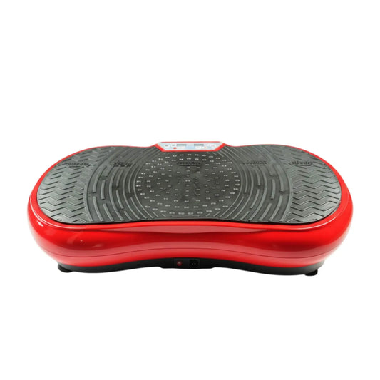 Red Vibration Machine Platform - Exercise Vibrating Plate - Whole Body Workout