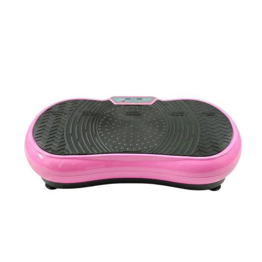 Pink Vibration Machine Platform Exercise Vibrating Plate Whole Body Workout