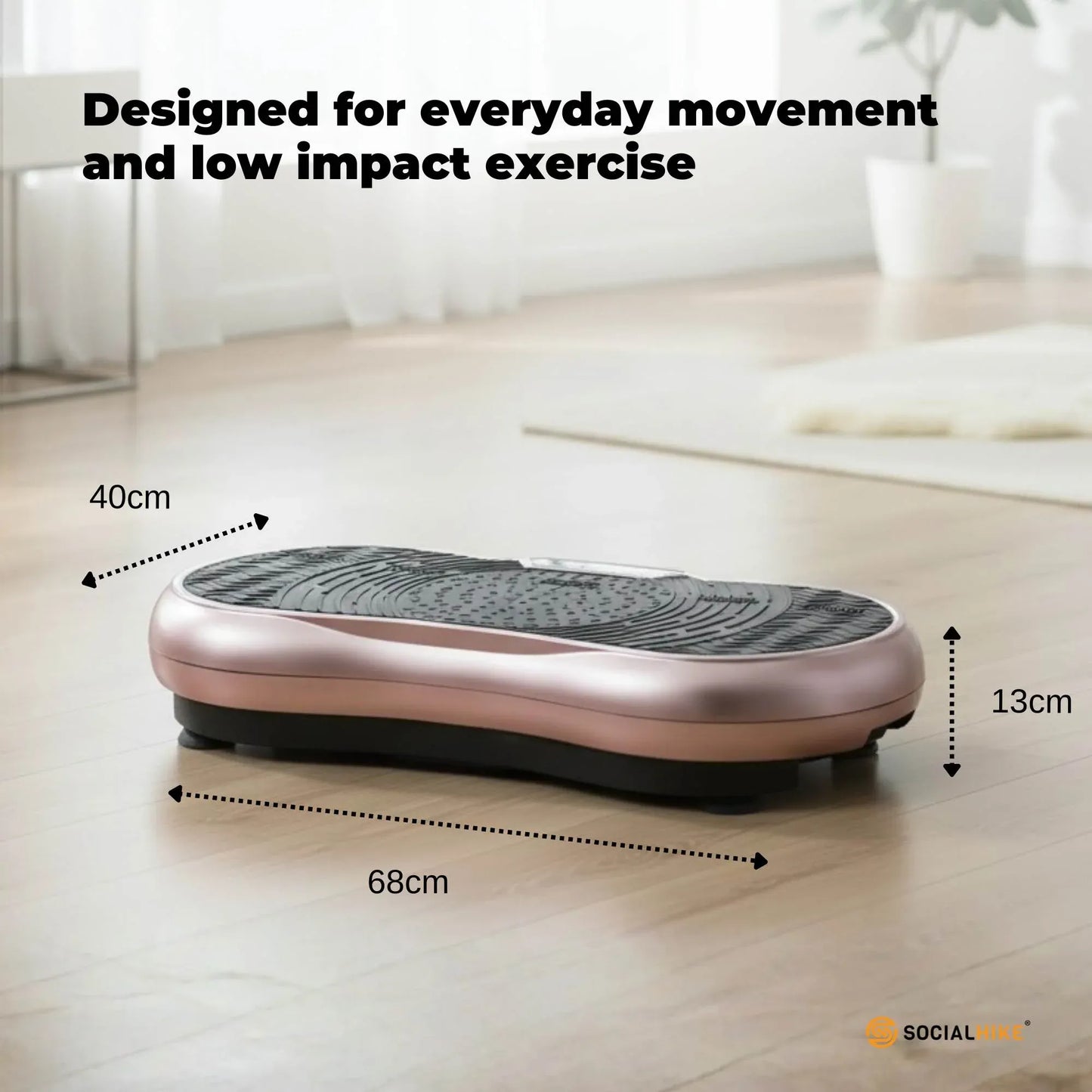 Vibration Machine Platform Exercise Vibrating Plate Gold