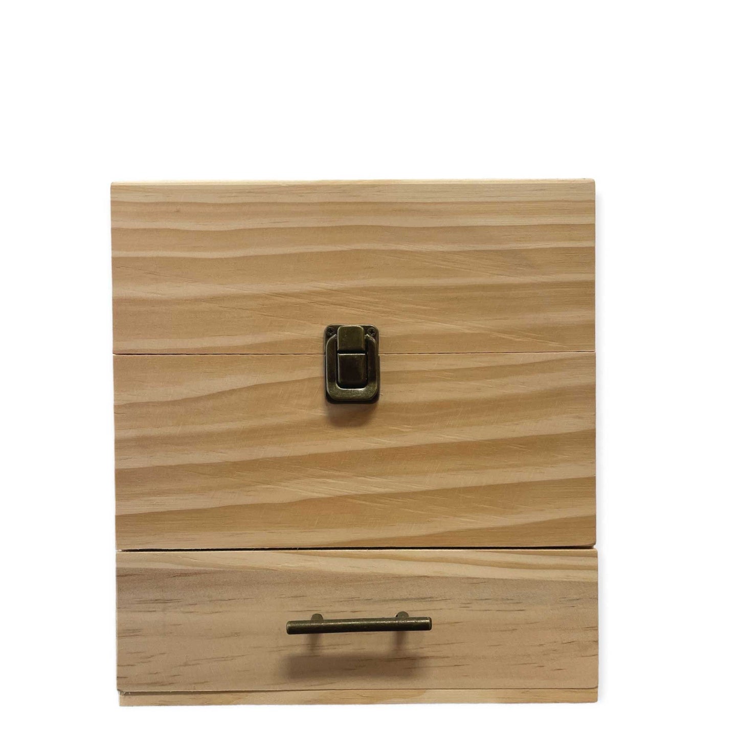 Essential Oils Storage Box 59 Slots - Wooden 3-Tier Bottle Holder