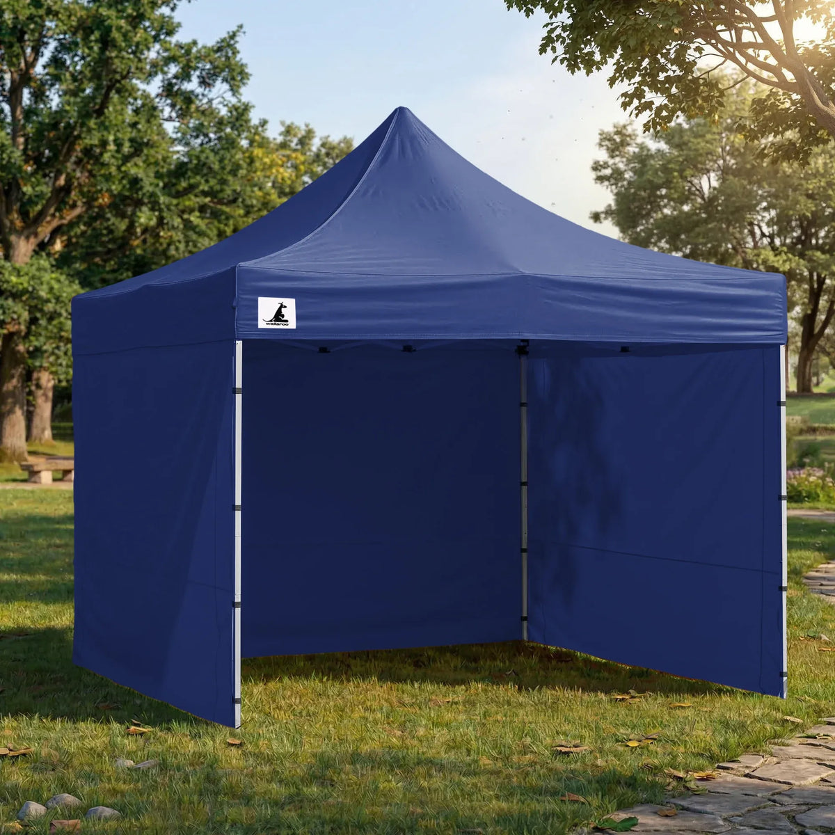 Wallaroo Gazebo Tent Marquee 3x3 PopUp Outdoor- Blue