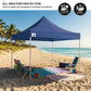 Wallaroo Gazebo Tent Marquee 3x3 PopUp Outdoor- Blue