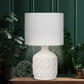 Sarantino Ceramic Table Lamp In Cream