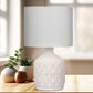 Sarantino Ceramic Table Lamp In Cream