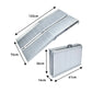 Kartrite 4ft Portable Aluminium Folding Wheelchair Ramp 275kg Heavy Duty Non-Slip Suitcase Ramp for Steps Kerbs