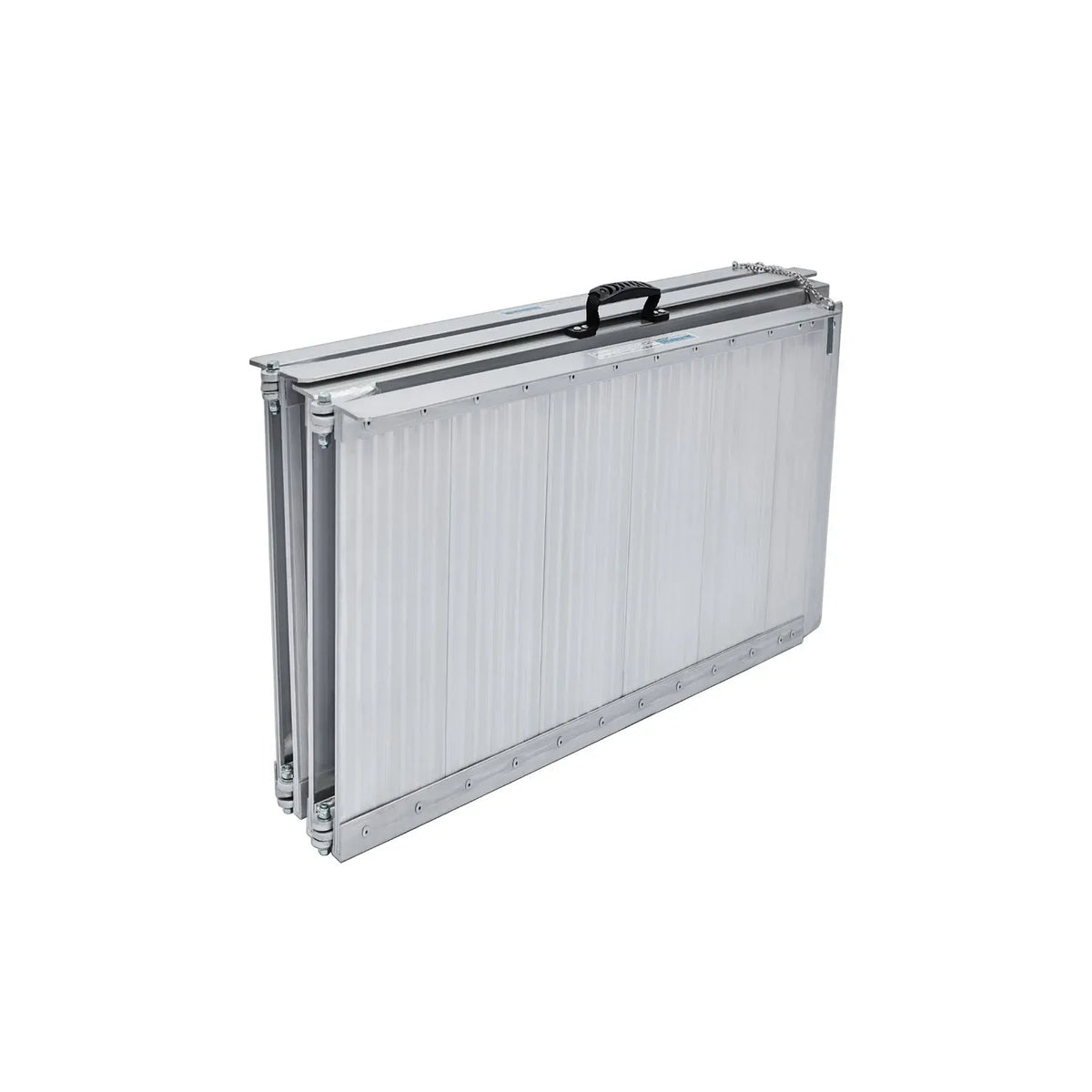 Kartrite 4ft Portable Aluminium Folding Wheelchair Ramp 275kg Heavy Duty Non-Slip Suitcase Ramp for Steps Kerbs