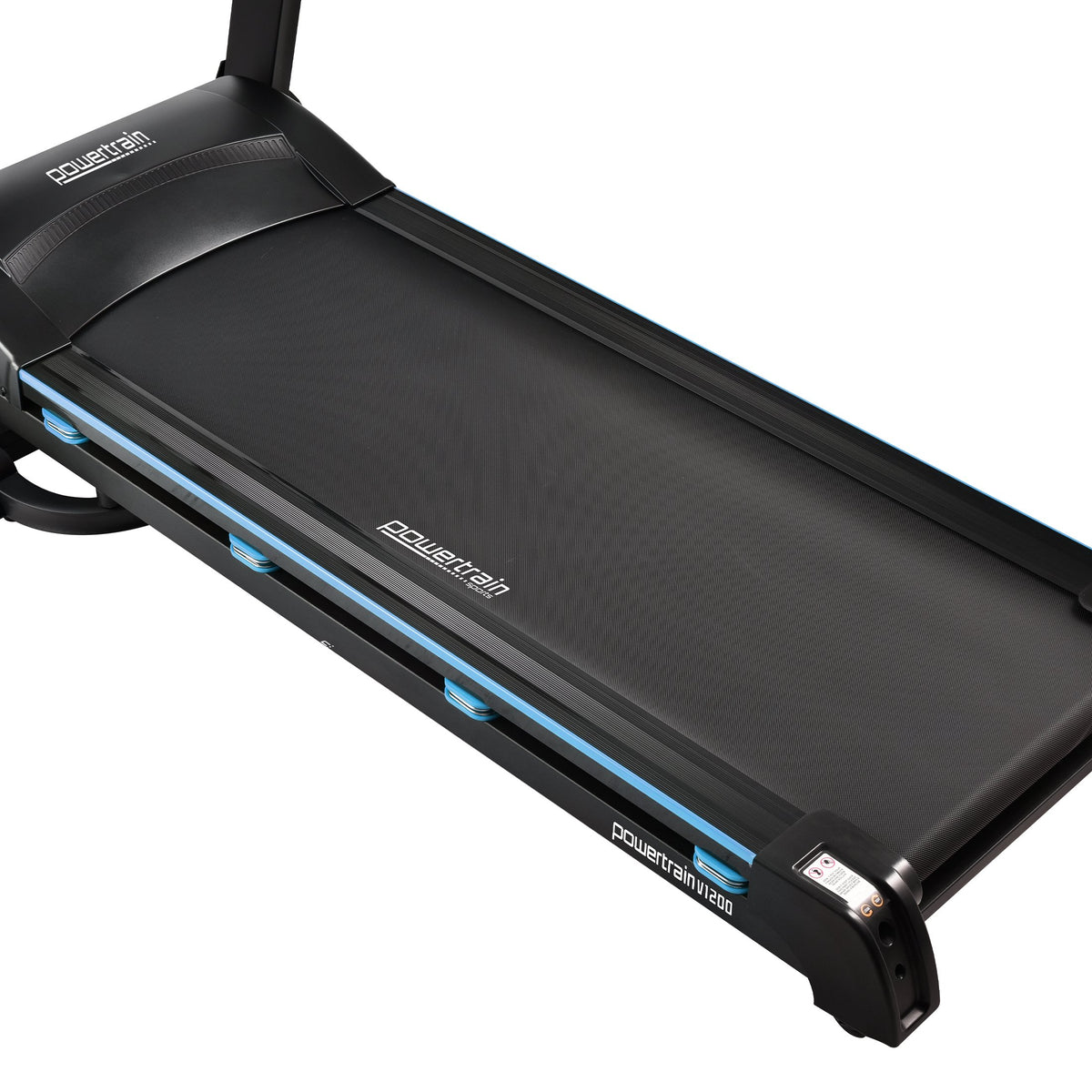 Powertrain V1200 Treadmill with Shock-Absorbing System Exercise Cardio Running Home Gym