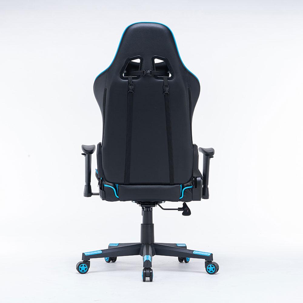 Gaming Chair Ergonomic Racing chair 165¬∞ Reclining Gaming Seat 3D Armrest Footrest Black Green