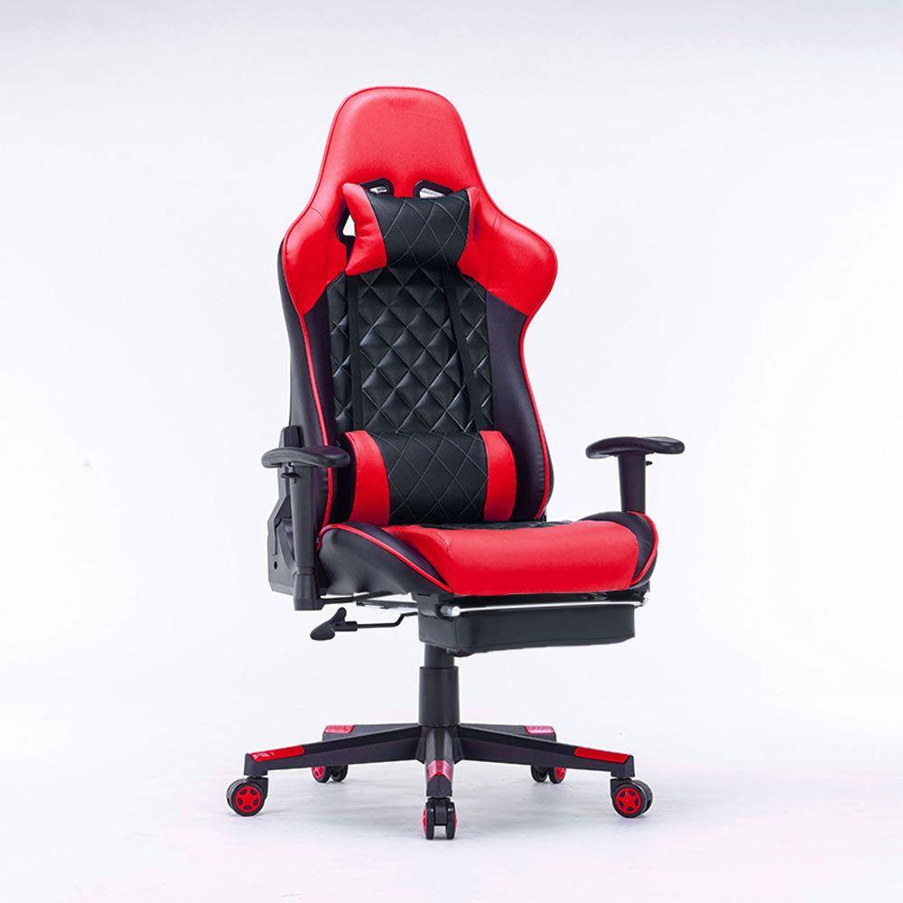 Gaming Chair Ergonomic Racing chair 165¬∞ Reclining Gaming Seat 3D Armrest Footrest Black Green