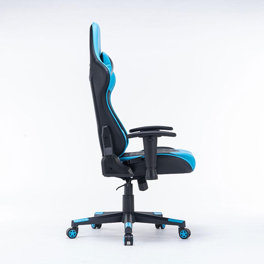 Gaming Chair Ergonomic Racing chair 165¬∞ Reclining Gaming Seat 3D Armrest Footrest Black