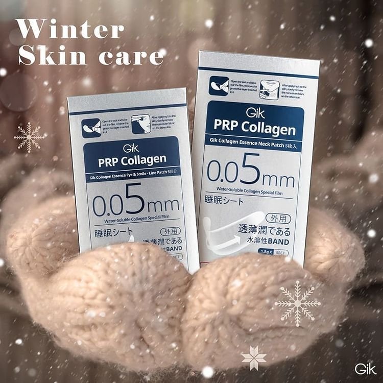 GIK PRP Collagen Essence Eye & Smile-Line/Neck Patch 5PCS - Eye