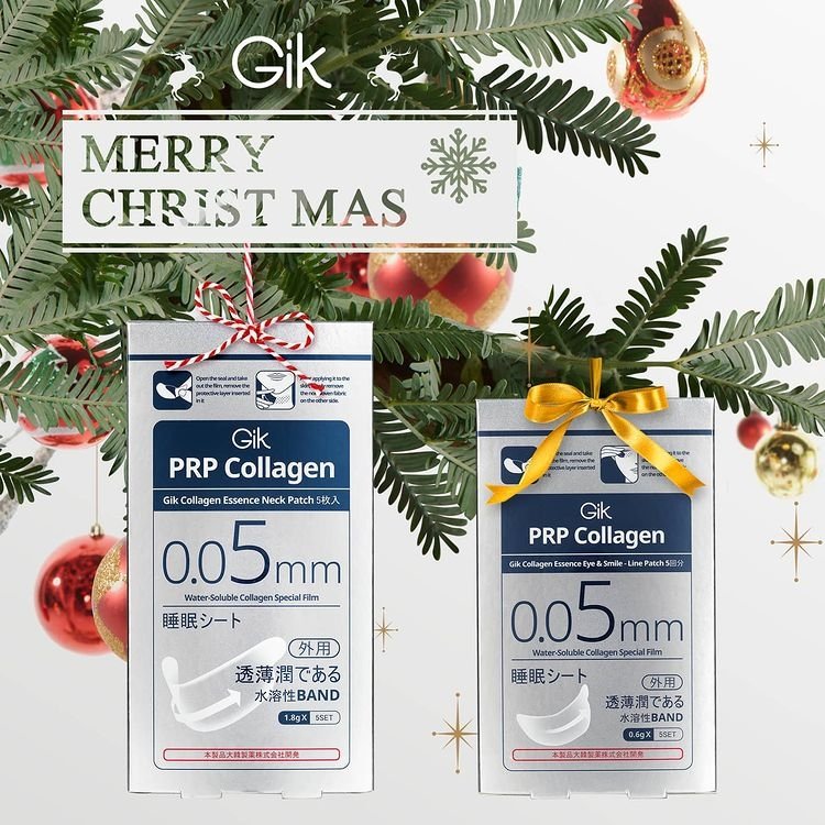 GIK PRP Collagen Essence Eye & Smile-Line/Neck Patch 5PCS - Eye