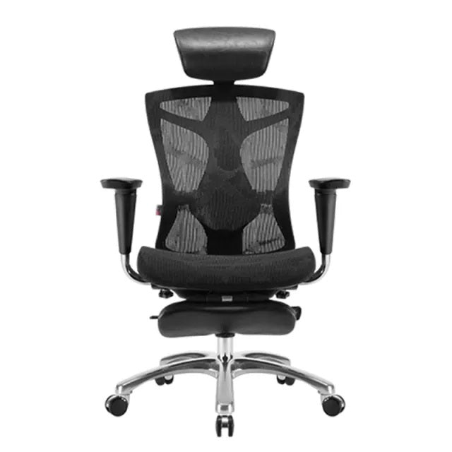 Sihoo Ergonomic Office Chair V1 4D Adjustable High-Back Breathable With Footrest And Lumbar Support Black