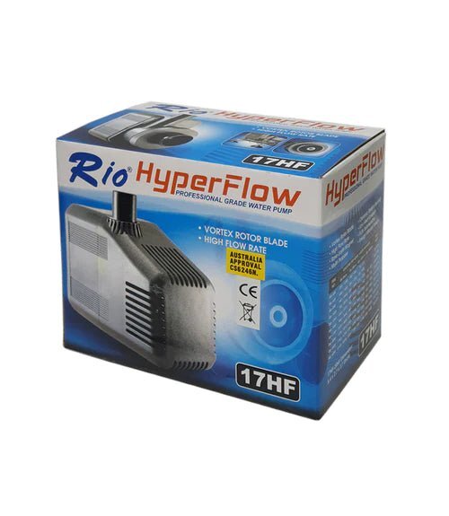 Submersible Water Pump 4140L/HR - Rio Hyperflow 17HF Professional Grade for Hydroponic Systems