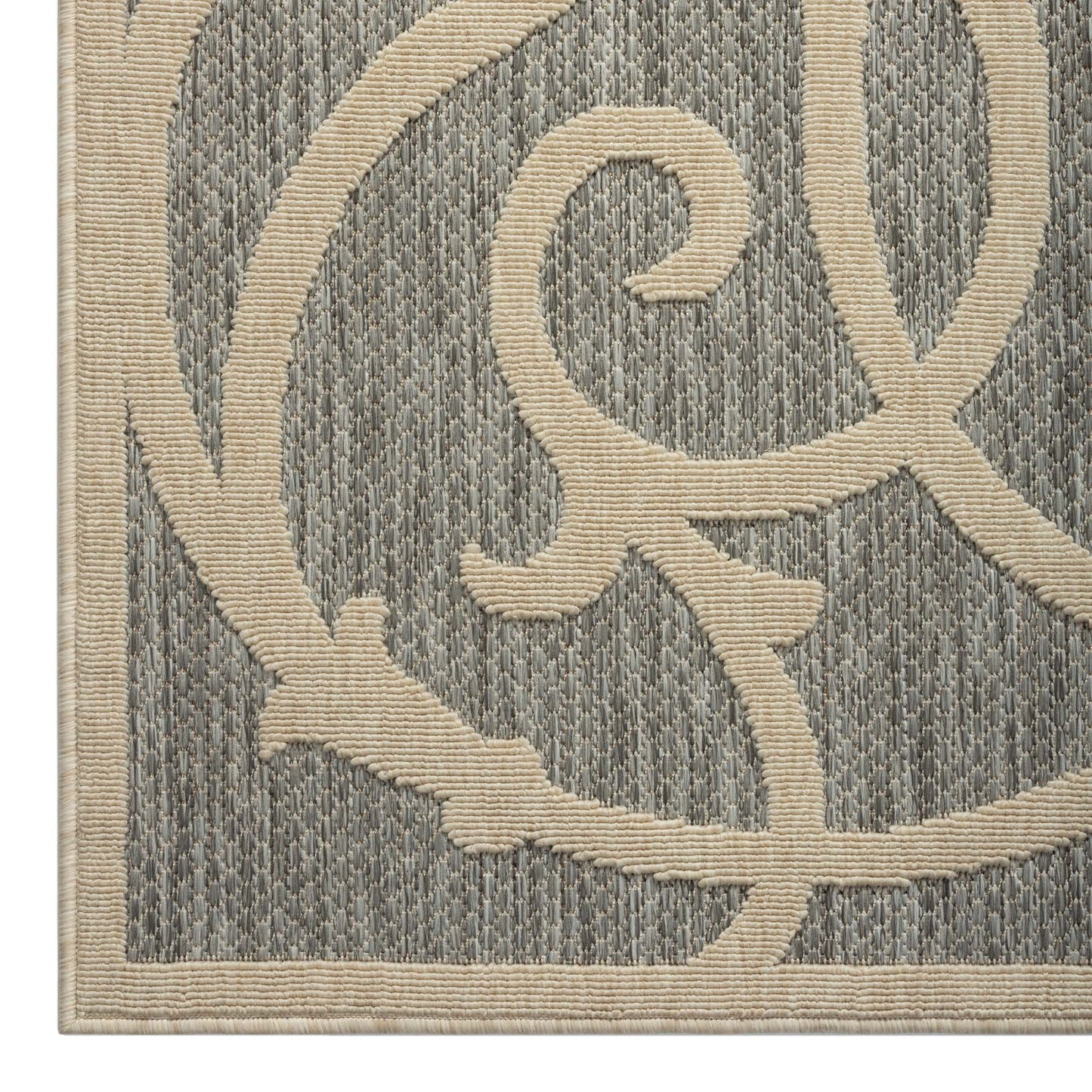 Outdoor Rug - Grey - 120x170