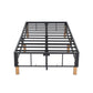 Metal Bed Frame Mattress Foundation - Blue Queen