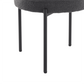 Elsa Dining Chairs Charcoal Chic Boucle Set