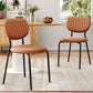 Tan Temptation Chair Duo - Stylish Accent Seating