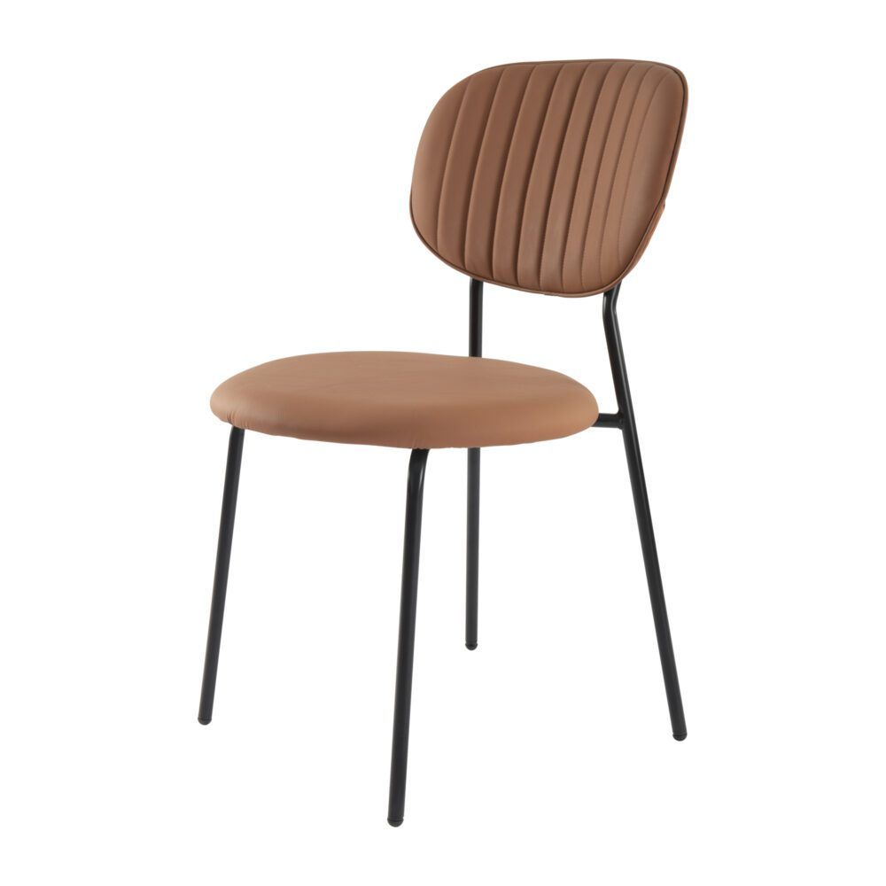 Tan Temptation Chair Duo - Stylish Accent Seating