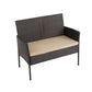 Outdoor Lounge Set 4-Seat Wicker - Breeze